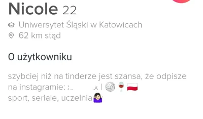 tindeRoman - Uff no jest szansa że jaśnie pani odpisze, powinieneś być wdzięczny że d...