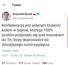 biliard - > Co neuropki mają z tą Godek?  
@bastek66: To, ignorancie, że konfederacj...