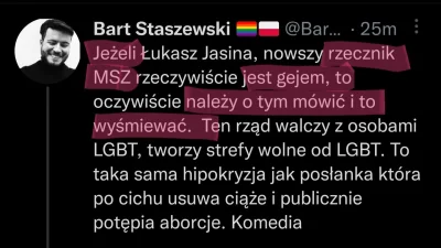 juzwos - Są geje nasze I nie nasze
Naszych nie rusz
Z nie naszych szydź

#polska #pol...