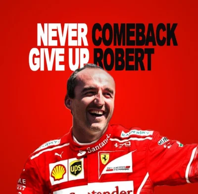 GentlemanAdrian - @GentlemanAdrian: 
Never give up
comeback Robert