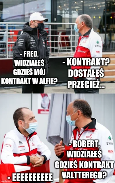 Najmilszy_Maf1oso - Tak będzie po niedzieli.
#f1 #kubica #heheszki