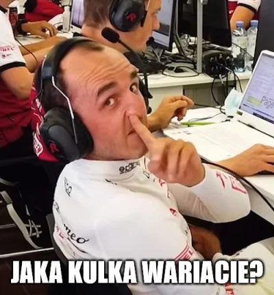 Niemaszracj_idioto - #kubica
#f1