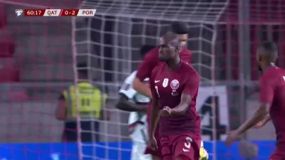 WHlTE - Katar [1]:2 Portugalia - Abdelkarim Hassan 
#afc #golgif #Mecz
