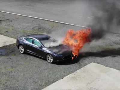 Grzesio87 - Tesla aż się pali do szybkiej jazdy ( ͡° ͜ʖ ͡°)