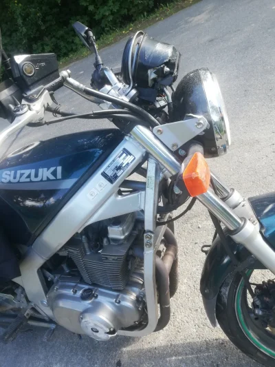 Egasil - Kur... Moto dwa tyg temu kupione a dziś sarny mi wyskoczyły. Poratujcie choc...