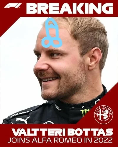 LewaRenkaBoga - Bottas oficjalnie w Alfie w przyszłym sezonie!

#f1