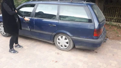 Zarzutkkake - 1100kg kafli na pace, jest gnuj. Zostawiłem na chwile na parkingu i już...