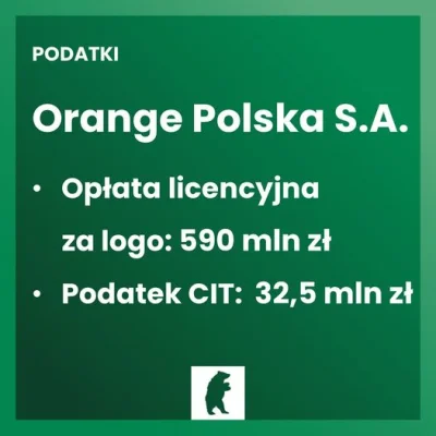 krzynek - Wypompowali z polski 590 mln zł jako opłata licencyjna za logo ( ͡° ͜ʖ ͡°)
...