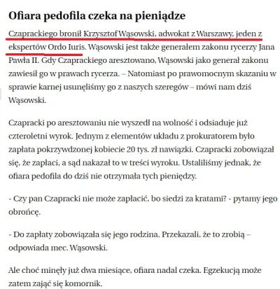 saakaszi - Ekspert Ordo Iuris bronił rycerza Jana Pawła II skazanego za pedofilię:
h...