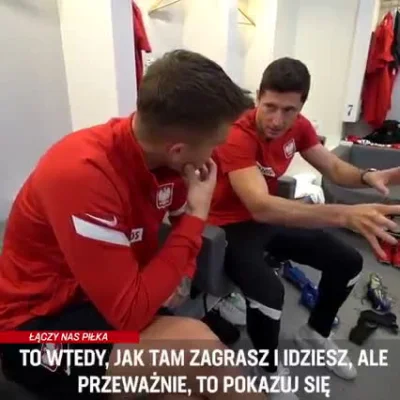 Farezowsky - Robert Lewandowski w rozmowie z Kamilem Piątkowskim zaraz po meczu z San...