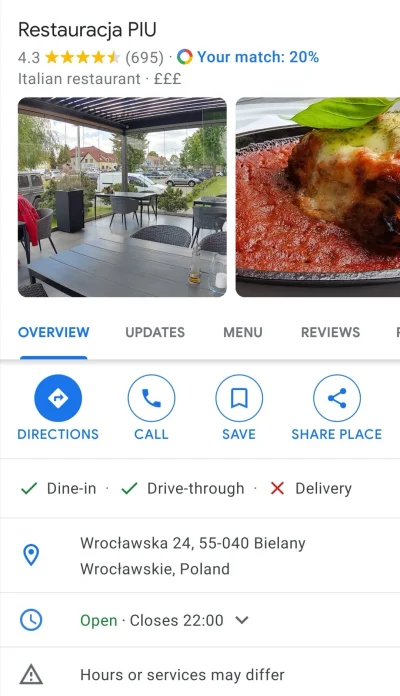 szzzzzz - Strona na google maps na kilka dni zniknęła ale już wszystko wróciło do nor...