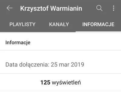 Ksemidesdelos - Ten rzekomo nowy świeży kanał Krzsztofa był założony 2 lata temu, o c...