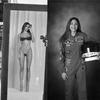 Syn_Krzysztofa - Po lewej stornie: Amerykańska modelka Kendall Jenner w stroju kąpiel...