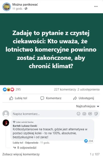 27er - Ochrona klimatu nie jest lewacka, ale tak skrajne podejście jest lewackie. 
W...