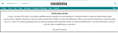 Kolejnylogin - @przedostatniwolnylogin: Masz na myśli te przeprosiny Ryszarda Czarnec...