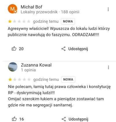 g.....a - Czy szury będą atakować lokal w którym jadł Kosiniak, a właściciel zabronił...