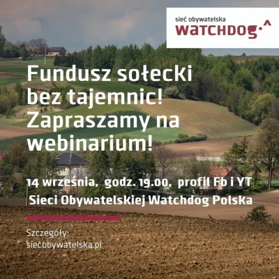 WatchdogPolska - Wrzesień to czas zebrań wiejskich, w czasie których mieszkańcy decyd...