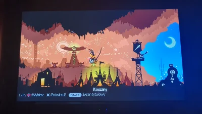 Zwanek - Patapon 3 odpalone w retroarch na Xboxie One w rozdzielczości 4K, z dogranym...