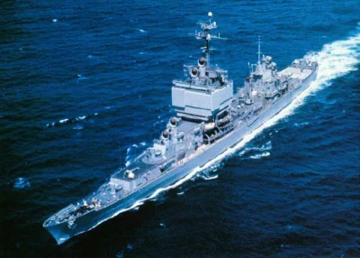 wiekdwudziestypl - 9 września 1961 roku do służby wszedł krążownik rakietowy USS Long...