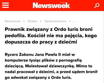 CipakKrulRzycia - #2137 #ordoiuris #polska #pedofilewiary 
#bekazkatoli