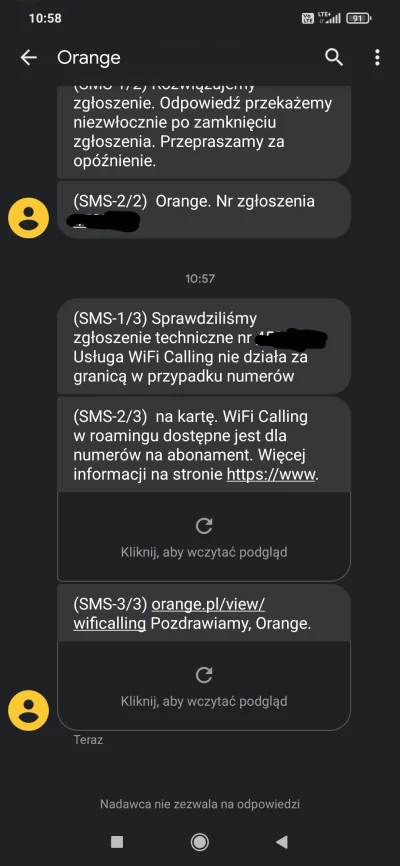 Lilac - Czy oni w tym #orange są normalni? Po co mi wifi calling tylko w kraju a zagr...