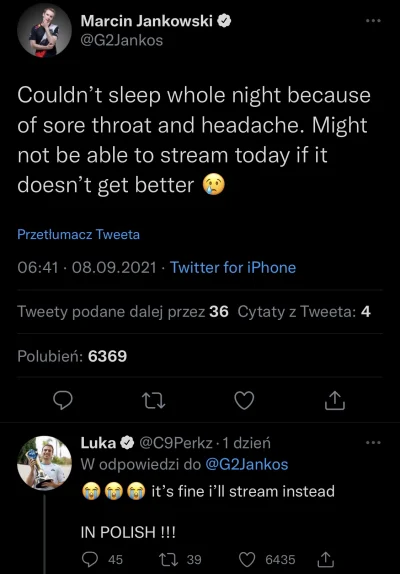cinu01 - #leagueoflegends już nawet Perkz memuje ze streamu Jankosa xD.