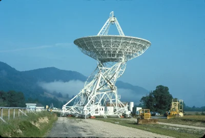 Soso- - Mały teleskop z obserwatorium Green Bank #codziennyradioteleskop
