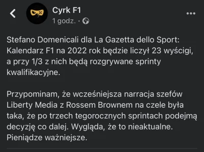 milosz1204 - Bez sensu, zaraz nie będzie klasycznych kwalifikacji bo wolą zrobić spri...