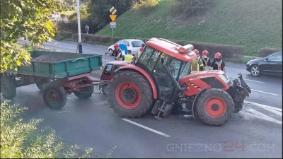 soadfan - "Ciągnik złamany po zderzeniu z Tico 
Do niebezpiecznego zdarzenia drogoweg...