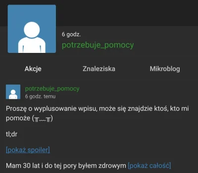 tindeRoman - - zielonka zakłada konto na wypoku.
- od razu wrzuca jakiś zmyślony wyrs...