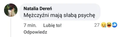 nobrainer - @AntyBohater: kobiety są wrażliwe i empatyczne na ludzką krzywdę