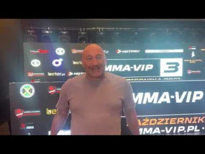 pawelososo - Dzisiejsza konferencja MMA VIP już nie na kanapie w piwnicy u El Testost...