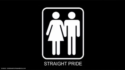 fukinloner - dlaczego w LGBT nie ma literki S - Straight? Na fladze mógłby to być np....