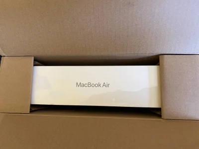 Adalbert93 - Kolejny udany zakup u Car4Vip! Macbook Air z dostawy 07/31 przyszedł w p...