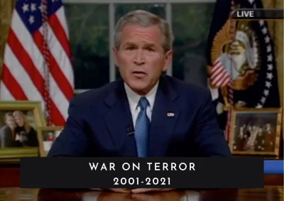 JanLaguna - War on terror, 2001-2021

20 lat temu, 11 września 2001 r., dwa samolot...