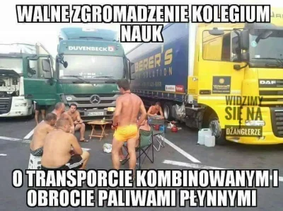 Naturmensch - Czy to powszechne w polskich firmach przewozowych, że kierowcy ciężarów...