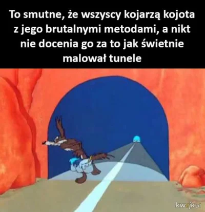 W.....r - @alteron: hehe stara sztuczka ze strusia pędziwiatra z malowanym tunelem (p...