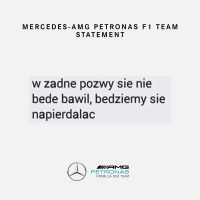 89adr89 - Merc już wydał oświadczenie xDD
#f1