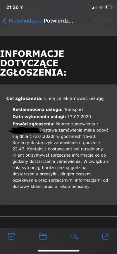 Amilo22 - @omi-omi: reklamacja i zwrot kosztów dostawy - działa (zwracają 1 zł mniej ...