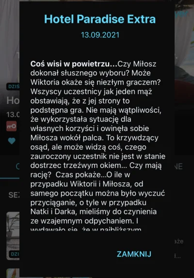 BriarRosee - No to ten, wiadomo kto odpada. Dzika karta też raczej nikogo nie wprowad...