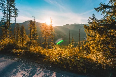 iErdo - Widok z drogi na Morskie Oko