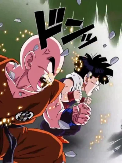 janushek - LR Krillin & Gohan (Kid)