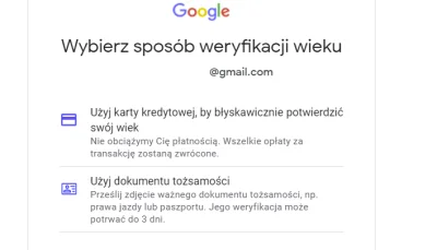 smk666 - Czy google już #!$%@?ło do reszty? Nie ma innych opcji a z kolei na moim reg...