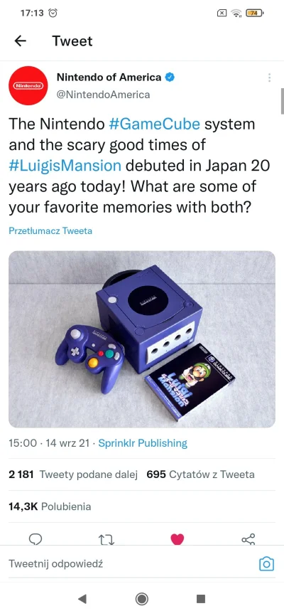 NieR - Nintendo GameCube kończy właśnie 20 lat!
#nintendo #staregry #retrogaming