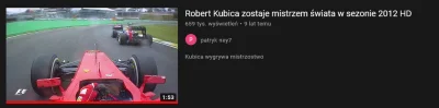 M.....4 - ale to był dobry sezon #f1 #kubica