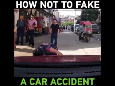 makrofag74 - How not to fake a car accident
#wypadek #wyludzenie #oszukujo