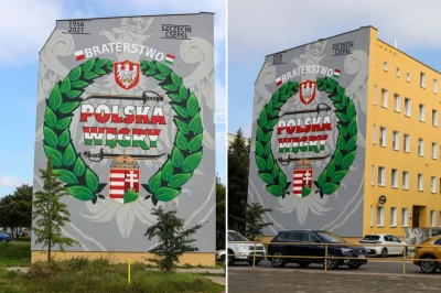 NVX78 - https://www.wykop.pl/link/6273253/polsko-wegierski-mural-na-pomorzanach-w-szc...