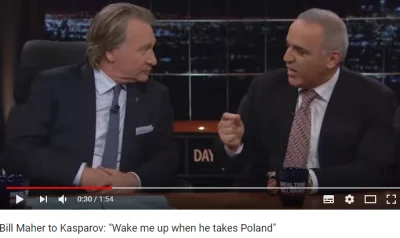 nobrainer - Bill Maher


Rok 2015, fragment programu publicystycznego Billa Mahera...