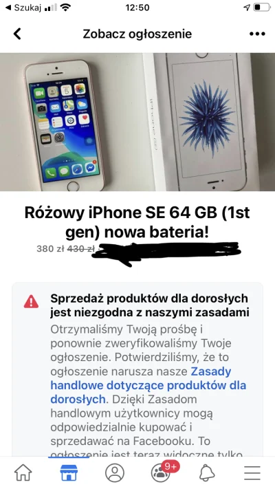 RisingKnee - Próbowaliście sprzedać coś różowego w #facebook marketplace? Nawet odwoł...