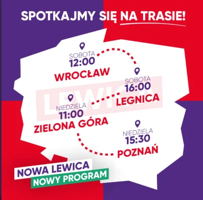 leynamur - O kurde.... lewica to jednak ma fantazje. Robią objazd wg. poniższej mapy!...